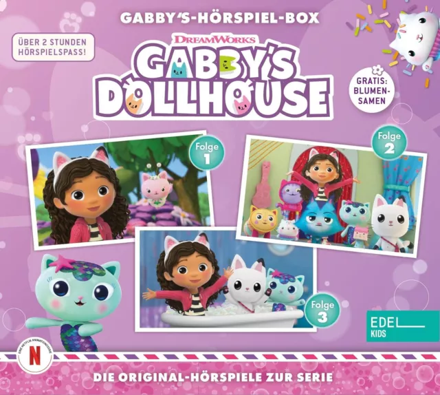 Gabby'S Dollhou Gabby`s Dollhouse - Hörspiel-Box (Folge 1-3) - Die Original (CD) 2