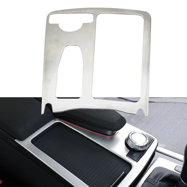 Porte-gobelet garniture pour Mercedes Classe C W204 console centrale gauche acie