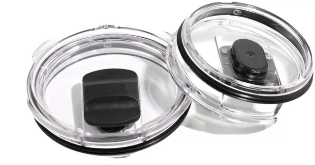 2 Pcs 20 OZ  Spill-Proof Tumbler Magnetic Lids, Fits for YETI Rambler