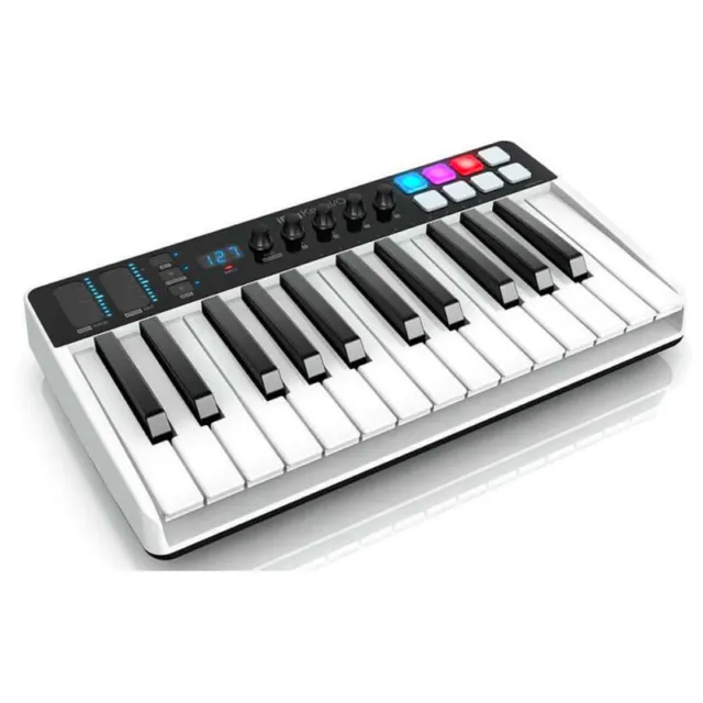 IK Multimedia iRig Keys I/O 25 - Clavier contrôleur midi 25 touches pour Mac, P