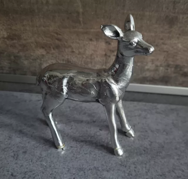 Skulptur Reh Bambi Deer Hirsch Deko Figur Dekoobjekt 11 cm