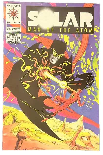 Solar, Man Of The Atom #25 (1993) Vf Comic