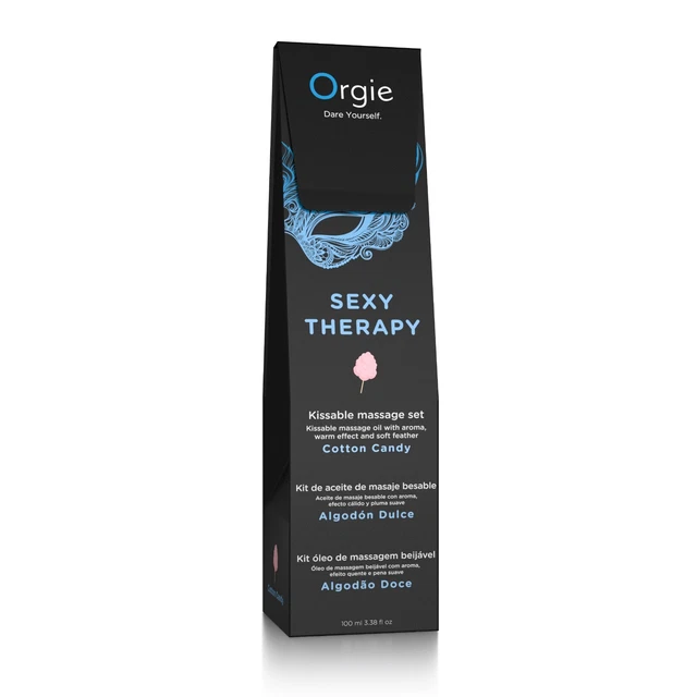 Kit Massage Couple Orgie - Gel Silicone Mentholé + Collier Perles Pearls Lust - 190g