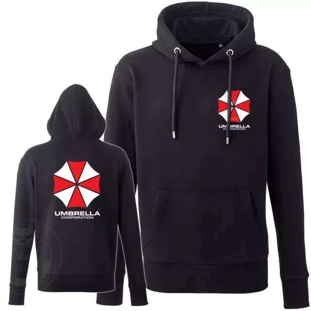 Mens Umbrella Corporation RESIDENT EVIL HOODIE T VIRUS Corp The Hive Size MEDIUM