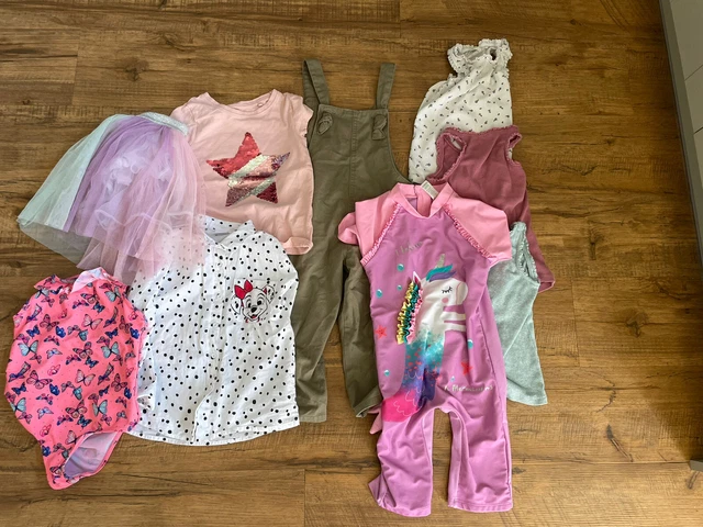 girls summer bundle age 4 X9 Items Including Swimwear Matalan Primark Next