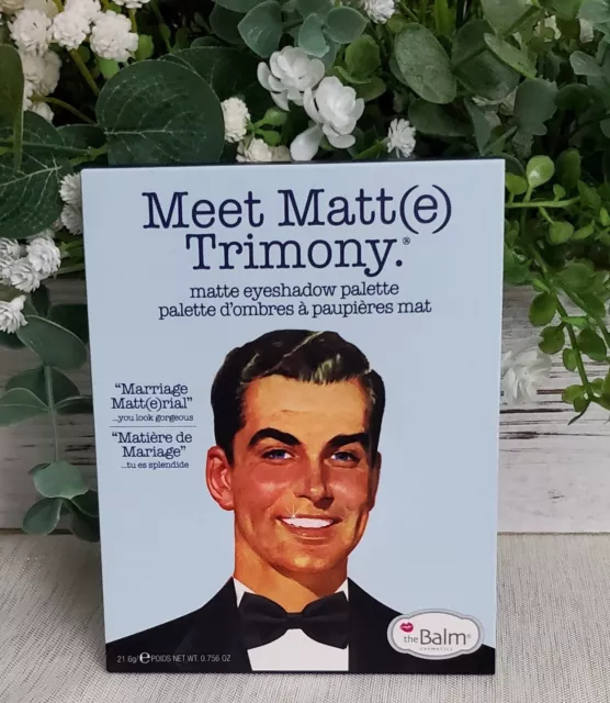The Balm Cosmetics Meet Matt(e) Trimony-Matte Eyeshadow Palette