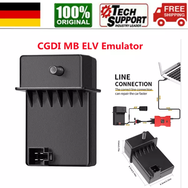 Suitable for ESL ELV Emulator for Benz W204 W207 W212 VVDI Autel CGDI MB Tool DE