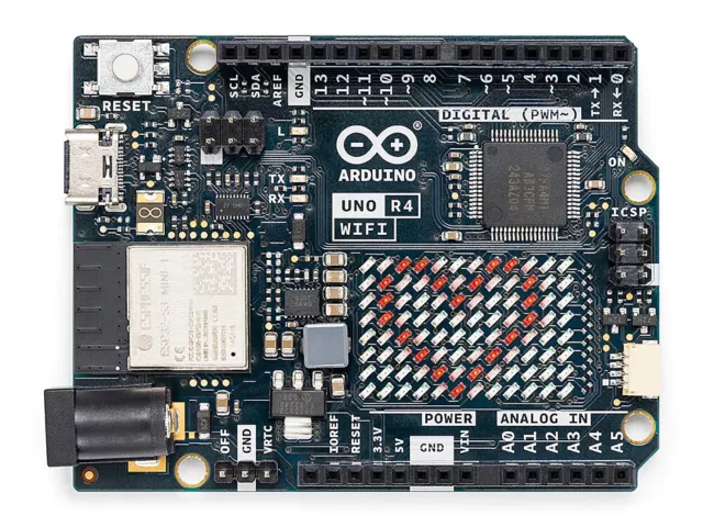 Arduino Uno R4 Wifi,RA4M1 + ESP32 Scheda di Sviluppo Development Board,ABX00087
