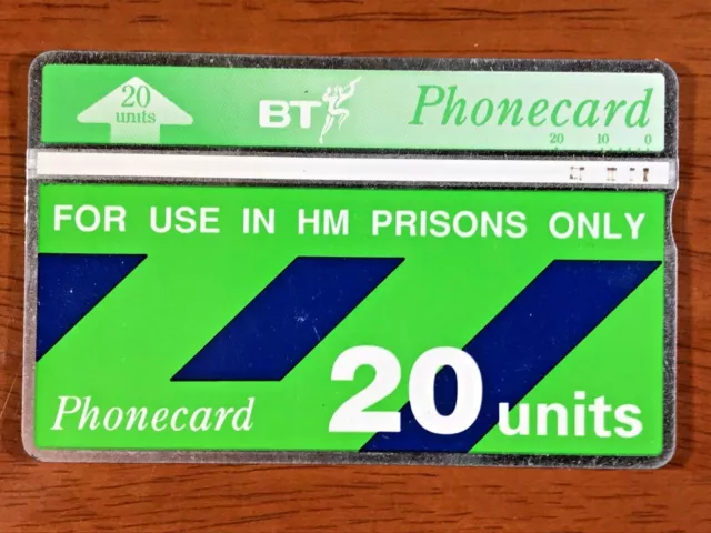 British Telecom Phonecard Prison Service Exclusive 90'S