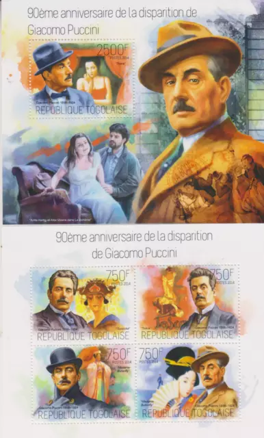 Giacomo Puccini Togo Neuf 6252