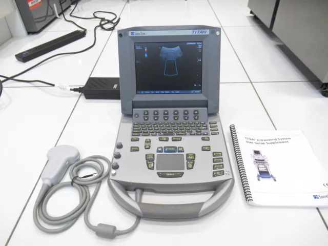 Sonosite Titan Portable Ultrasound Cardio Imaging Transducer Probes Scanner Uk