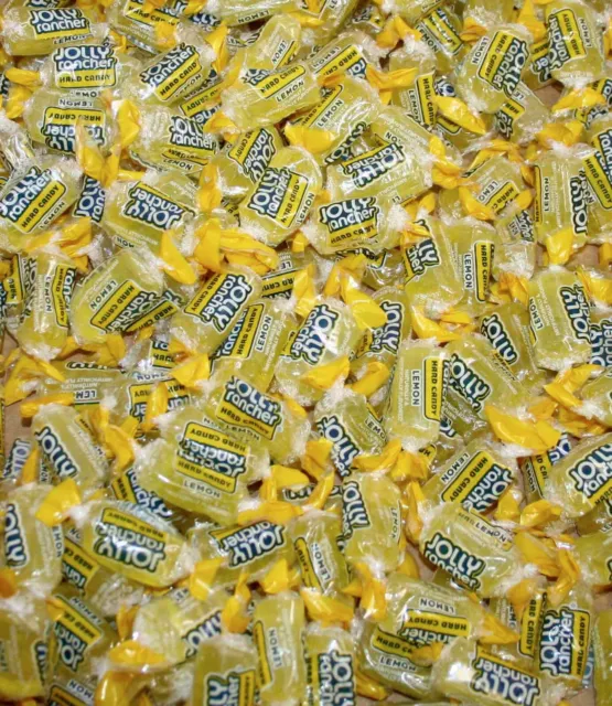 JOLLY RANCHER LEMON candy 1 POUND LBS. bulk hard Candy 2024 NEW Fresh box ship