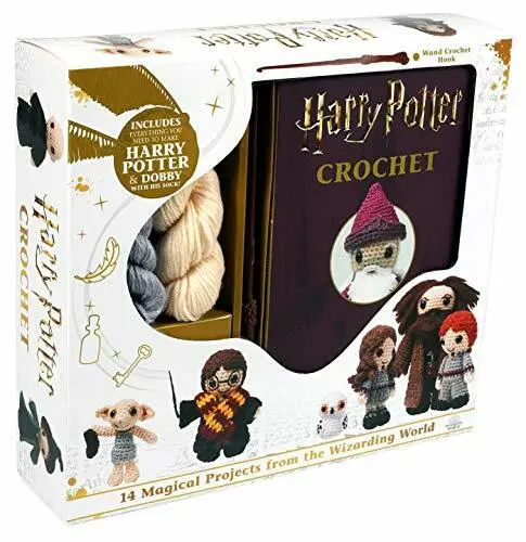 Harry Potter Crochet (Crochet Kits) by Collin, Lucy, NEW Book, FREE & FAST Deliv