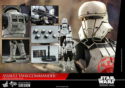 Hot Toys Star Wars Rogue One Assault Tank Commander 1/6 Scale Figure In Stock