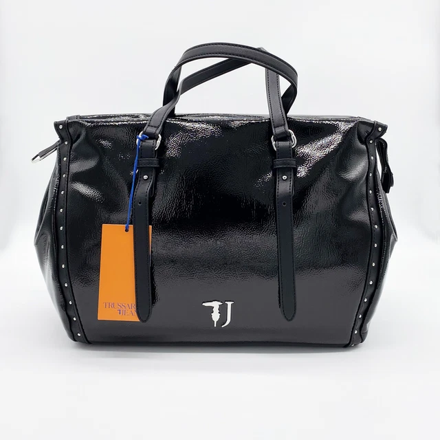 TRUSSARDI JEANS BORSA PORTULACA 75B00537 Ecopelle effetto