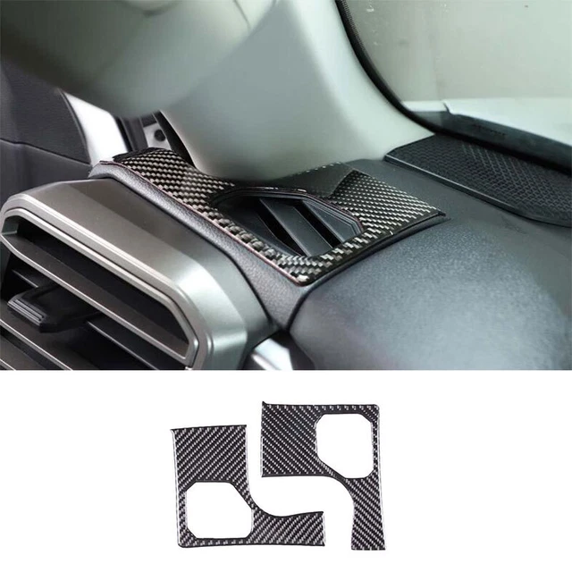 FOR TOYOTA TUNDRA 20222024 Real Carbon Fiber Dashboard L&R Air Outlet