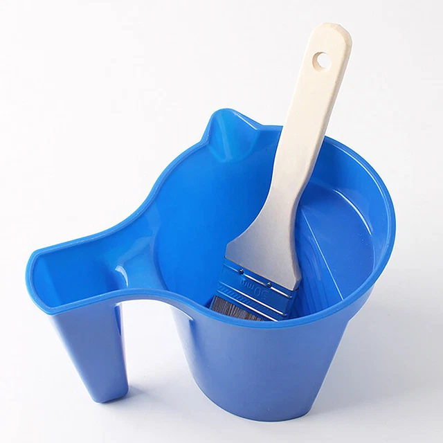 1 Pcs Roller Brush Holding Paint Cup Convenient Construction Tray Paint Tool Set