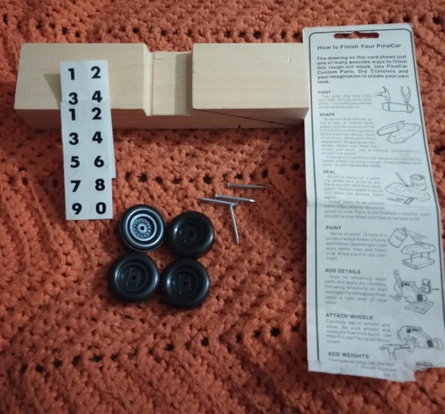 VINTAGE BSA PINEWOOD Derby Grand Prix Race Car Kit 1980's £4.98