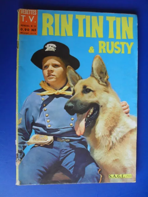 rintintin et Rusty Vedettes Tv N°21 1961