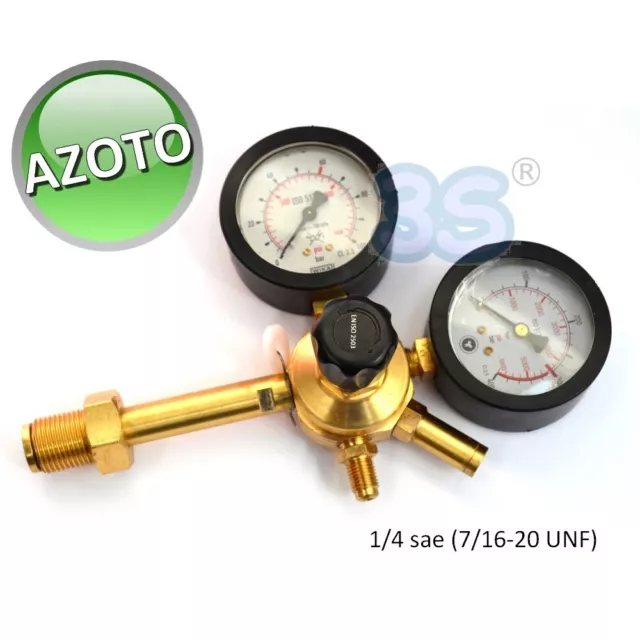 Riduttore di pressione AZOTO con valvola di sicurezza - MAJOR