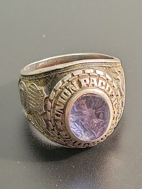 Union Pacific Railroad Men’s Ring - Sterling Silver