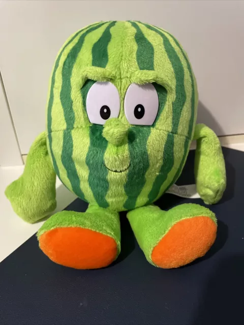 The Goodness Gang Body Squad Walter Watermelon Soft Toy Plush - VGC