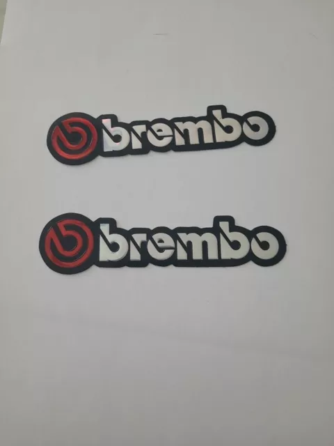 2x Aufkleber brembo Sticker, Autotuning Motorsport Biker Tuning Racing