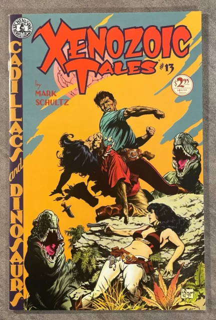 Xenozoic Tales #13 Dec 1994 - Mark Schultz Story And Art! Kitchen Sink Comix Nm-