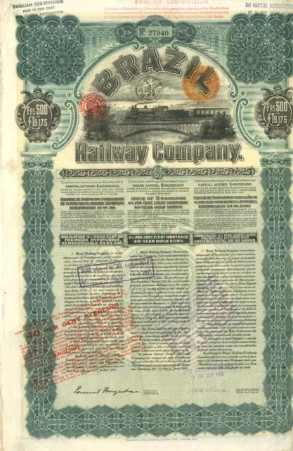 Brazil Railway Co. - Foreign Bond - Foreign Bonds