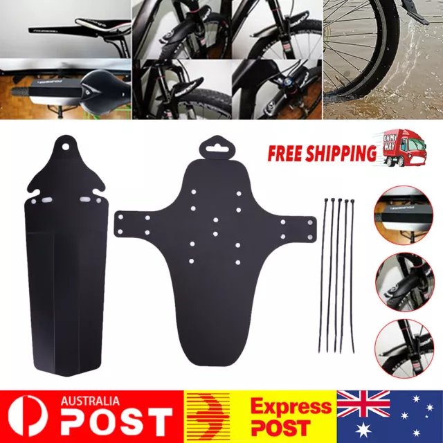 Cycling Mountain Bike Bicycle Front Rear Fender Mudguard Mud Guard Set