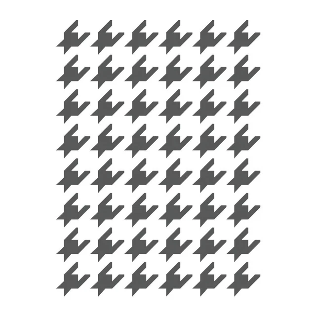 Houndstooth Stencils Template for Crafting Canvas DIY decor Wall art furniture