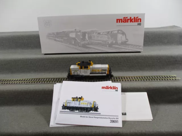 Locomotora diésel Märklin pista H0 39691 locomotora de maniobras de SGL BRV60.14 digital MFX en embalaje original