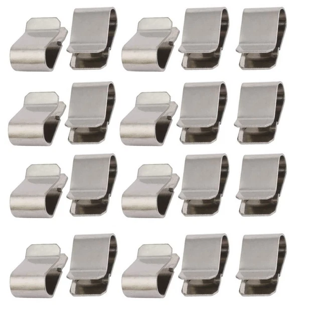 20pcs Silver U-shaped Clip U-Type Clip  Automobile Structure Connection