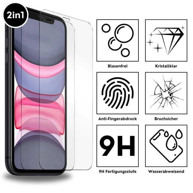 Protector Pantalla Bruni Para Tolino Shine 4 - 2X Láminas Transparentes