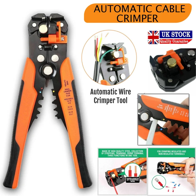 Alicates automáticos de alambre engarzado herramienta de engarce autoajustable
