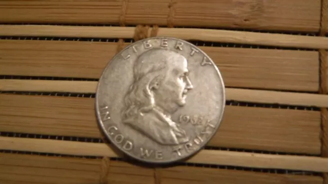 1962-D Franklin / Liberty Bell Half Dollar 90% silver 50 Cent Piece
