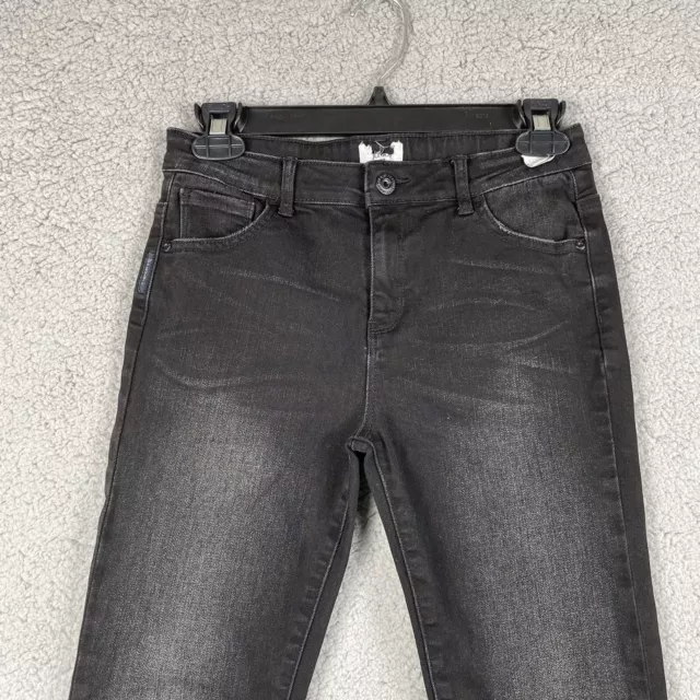 Pantalones de mezclilla Armani Art of Denim negros para jóvenes talla 16 T 2