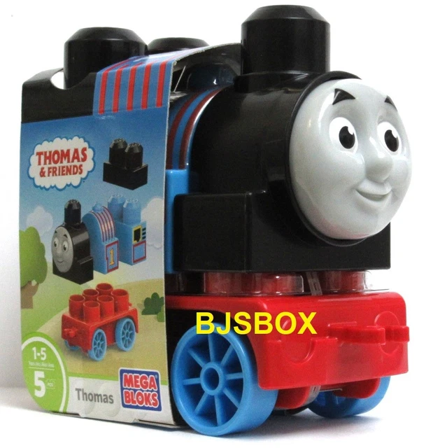 Thomas Using Building Block THOMAS AND FRIENDS Mega Bloks Thomas Engine 5 Pcs. Building Blocks New ...