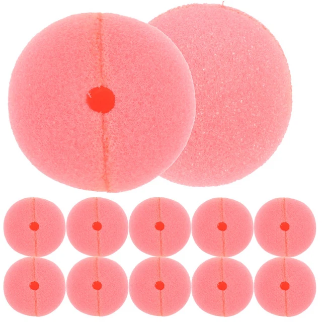 40 pièces décoratif réutilisable remplacement pratique nez de costume de clown