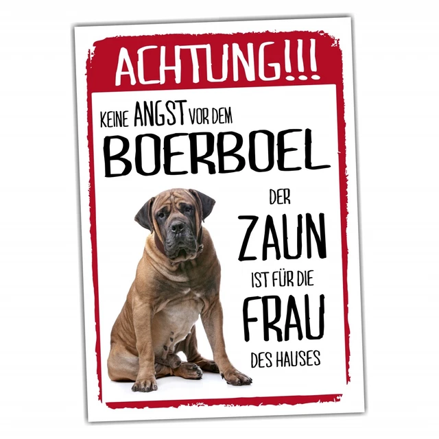 Produktbild von Boxenschild / Stalltafel – „Achtung - E-Zaun“ – Lustiges Warnschild Mit Comic-Motiv, 300 X 200 Mm, Aus Wetterfestem Alu-Dibond, Mit 4 Bohrungen