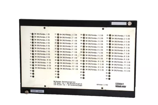 Kieback & Peter SBM41 DDC 3000 Heizungssteuerung Steuerungseinheit