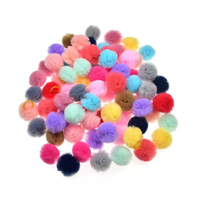 20pcs doggie toys small dogs multicolor hair band dog hair accessories Pet