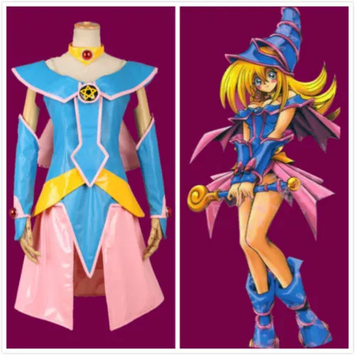 YU-GI-OH! GAME KING Dark Magician Girl Uniform Cosplay Costume Cos $71. ...