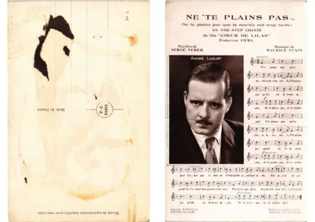 CPA AK Andre Luguet FILM STAR (557394)