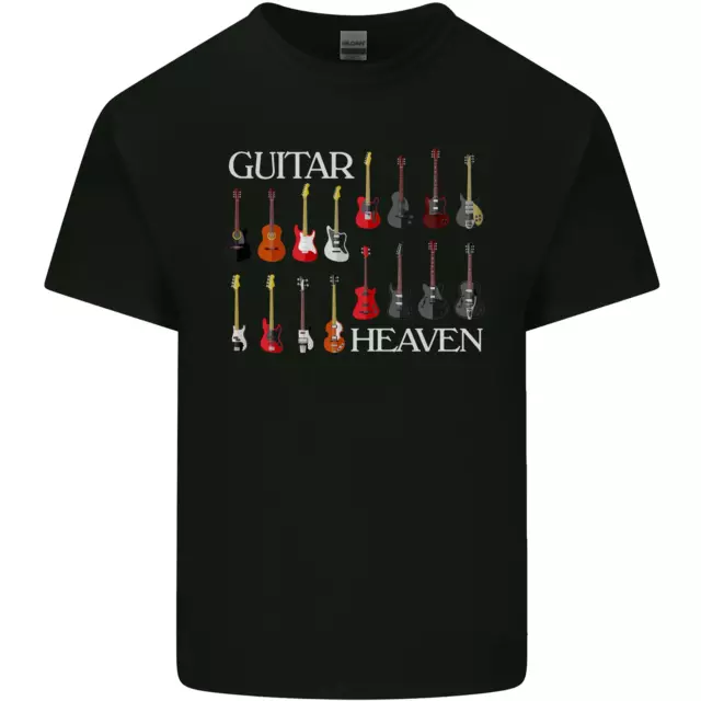 Guitar Heaven Collection Guitarist Acoustic Mens Cotton T-Shirt Tee Top