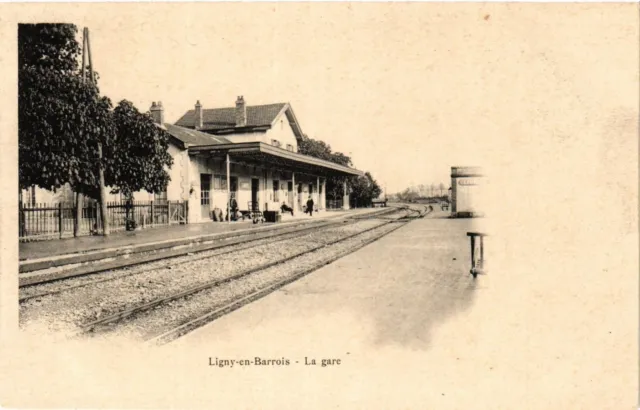 CPA AK LIGNY-en-BARROIS - La gare (391829)