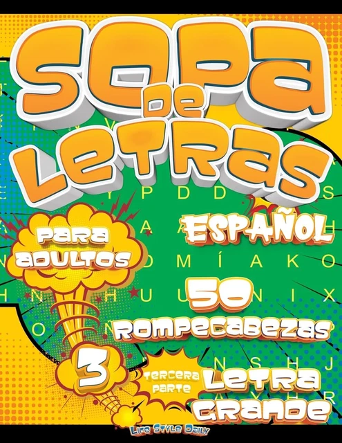 STYLE LIFE DAILY Spa-Sopa De Letras Para Adulto Book NEUF EUR 11,39 ...