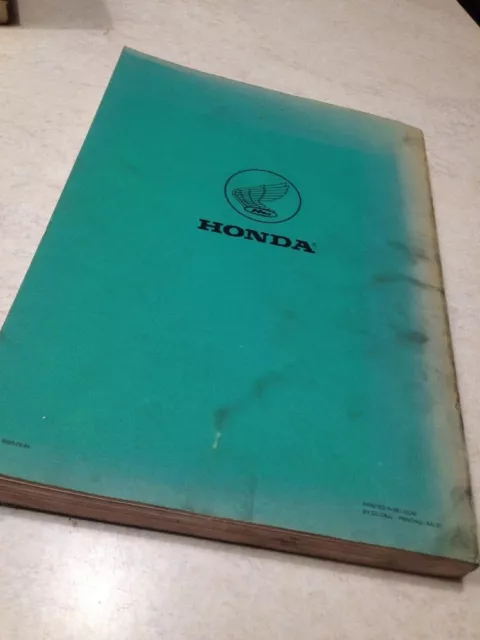 Manuel atelier Honda SH50 SH 50 80 SH80 Scooter shop manual  werkstatt-handbuch 2