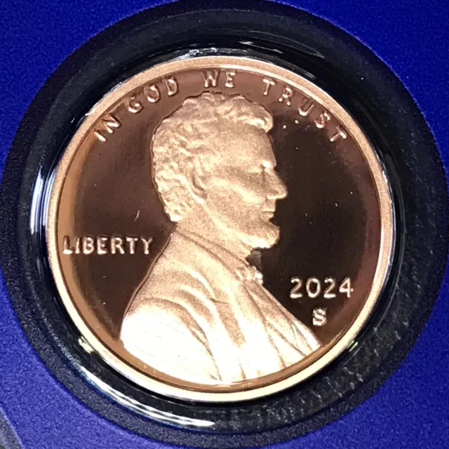 2024 S Proof Lincoln Cent from Original Mint Proof Set